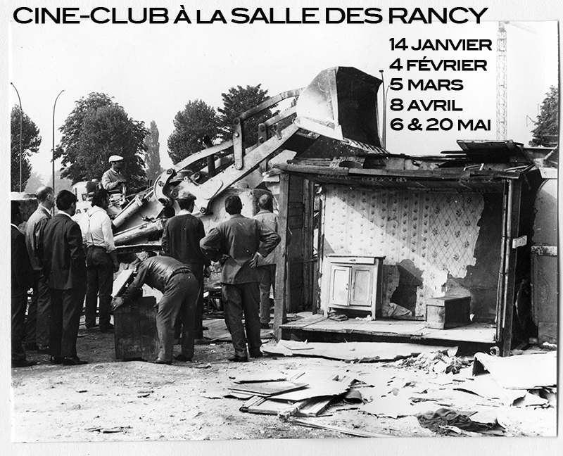 CINE-CLUB A LA SALLE DES RANCY | Janvier-Mai 2015